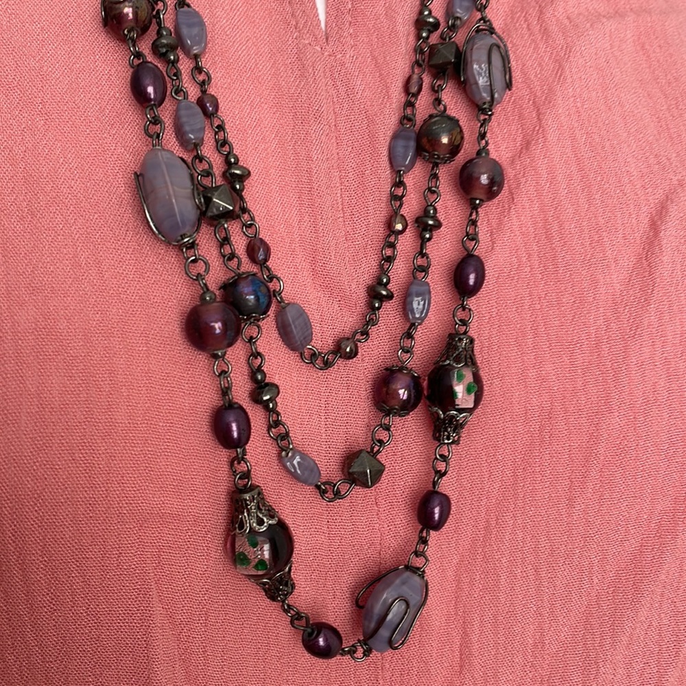 Vintage Glass necklace